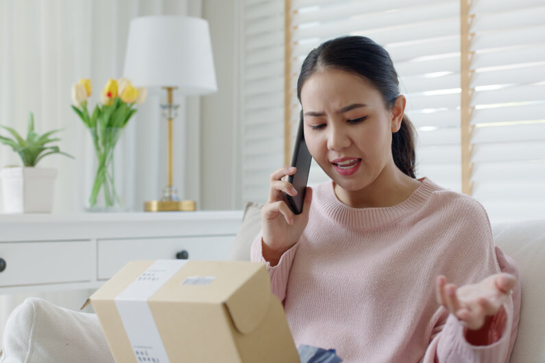 Disappointed consumer with product