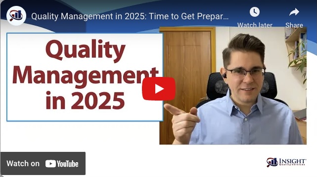 Play YouTube Video: Quality Management in 2025